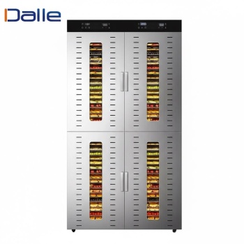 Dalle SS-80H Paslanmaz Çelik Gıda Kurutma Makinesi Çift Katmanlı