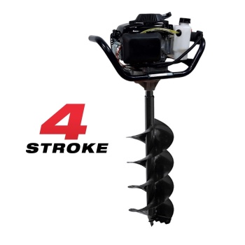 Tomking EA144P Çift Helezonlu 4 Zamanlı Toprak Burgu Makinası 200 mm 4 Hp