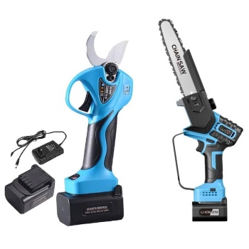 Suca SC 8611 + 5808 Akülü Budama Makası ve Testere