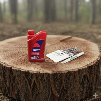 Echo 2511 TES Testere Kılavuzu,1 Lt Yağ Ve Zincir