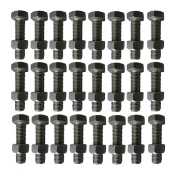 Çapa Makinaları Bıçak Civata Takımı 8 mm 3 cm (24 Adet)