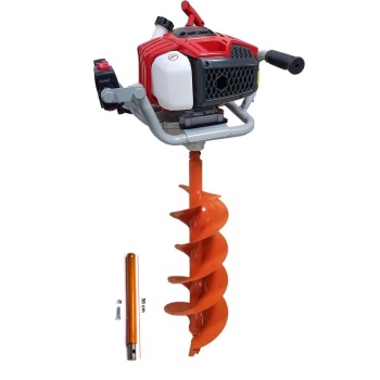 Tomking EA52P Çift Sarmal Toprak Burgu Makinası 250 mm