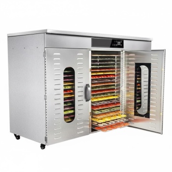 Dalle LT-021 Dijital, Paslanmaz Çelik Gıda ve Meyve Kurutma Makinesi 60 Katmanlı