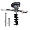 Gardenpro Ağır Hizmet Toprak Burgu Makinası 6.5 Hp 300 mm