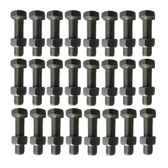 Çapa Makinaları Bıçak Civata Takımı 10 mm 3 cm (24 Adet)