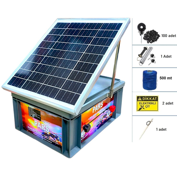 Güneş Panelli Ve Akülü Sensörlü Ayı,Domuz Kovar Profesyonel Set-1