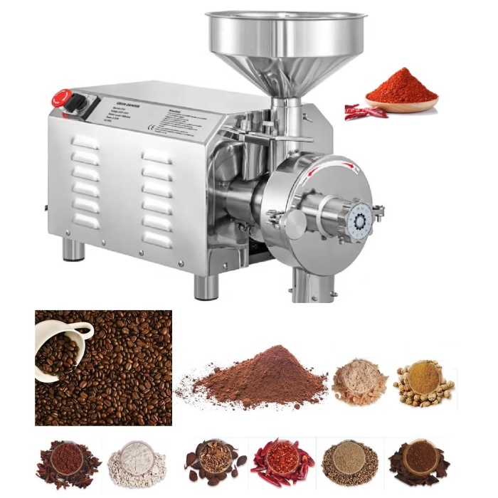 Dalle HK-860 Gıda Fındık Kuru Meyve Toz Yapma Öğütme Makinesi 40 Kg / Saat