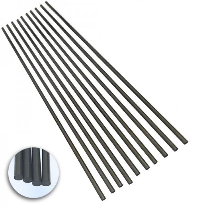 Elia - Olivpower - Taral - Sak 934 Zeytin Hasat Makinası Karbon Fiber Çubuk - 5 mm 10 Adet