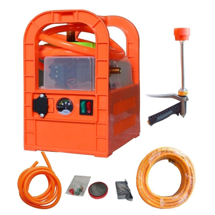 GreenGarden Taşınabilir Çift Pompalı Akülü İlaçlama Pompası 12v 12 Ah