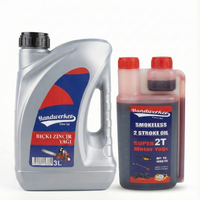 Handwerker Testere Kılavuz Ve Benzin Karışım Yağı 3+1 lt