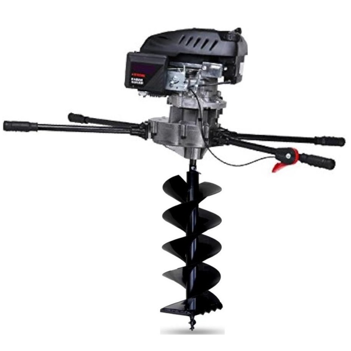 Gardenpro Ağır Hizmet Toprak Burgu Makinası 6.5 Hp 400 mm