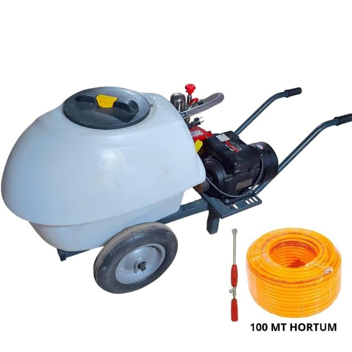 Gardenpro GP60E Büyük Pompa Elektrikli İlaçlama Makinası 60 Lt + 100 Mt Hortum