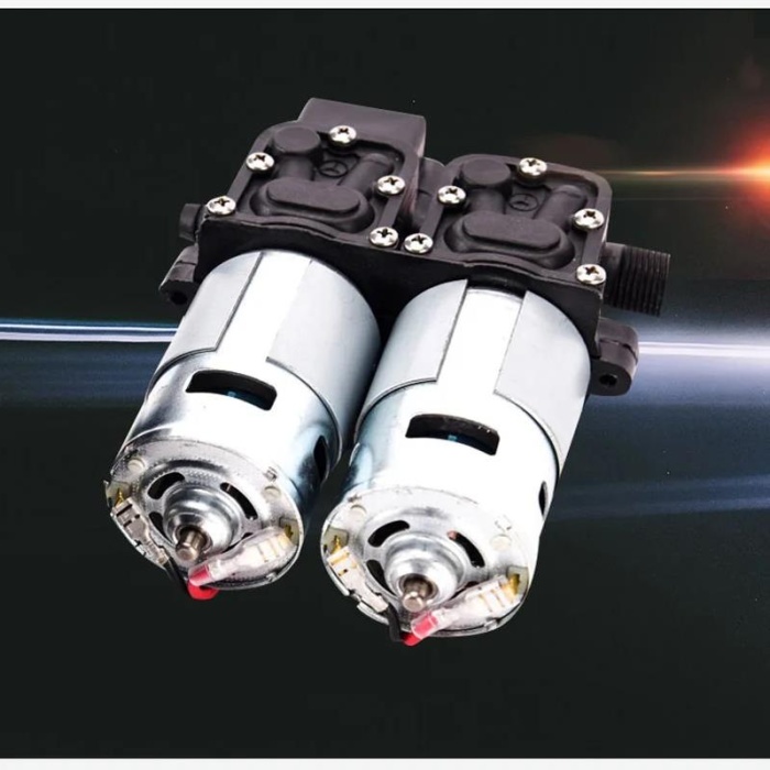 Çift Motorlu İlaçlama Diyafram Pompa 12 V