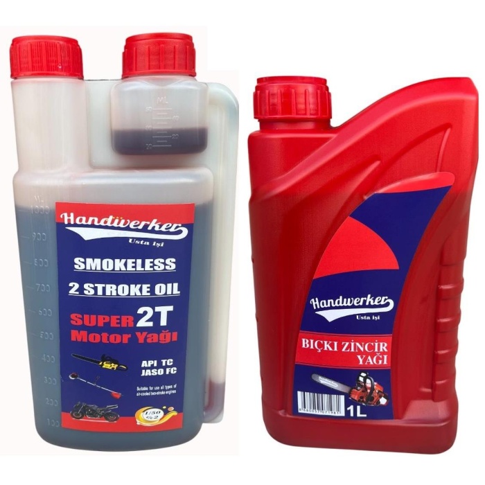 Motorlu Testere Zincir Ve Benzin Karışım Yağı