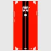 Xiaomi Redmi Note 9 Telefon Kaplama - Siyah Çift Şerit