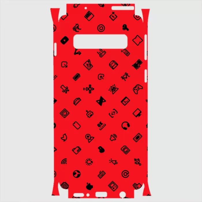 Samsung S10 Telefon Kaplama Social icon