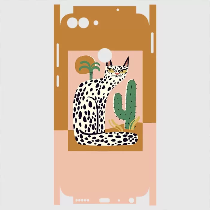 Huawei P Smart Telefon Kaplama - With Cats