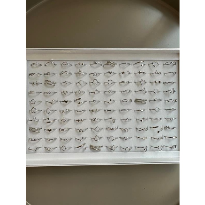 100lü Yüzük - Gümüş