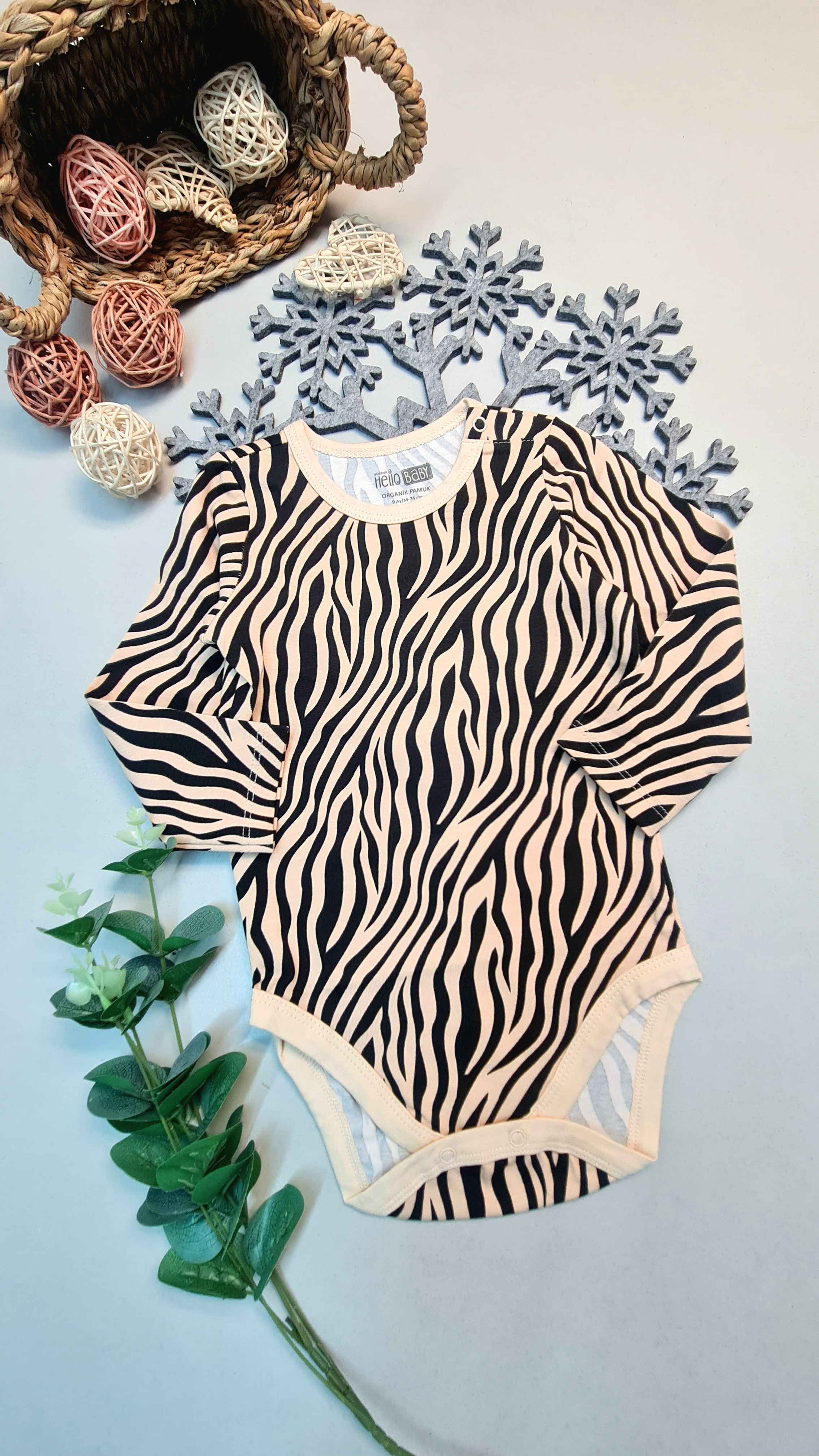 Hello Baby Organik Kız Body