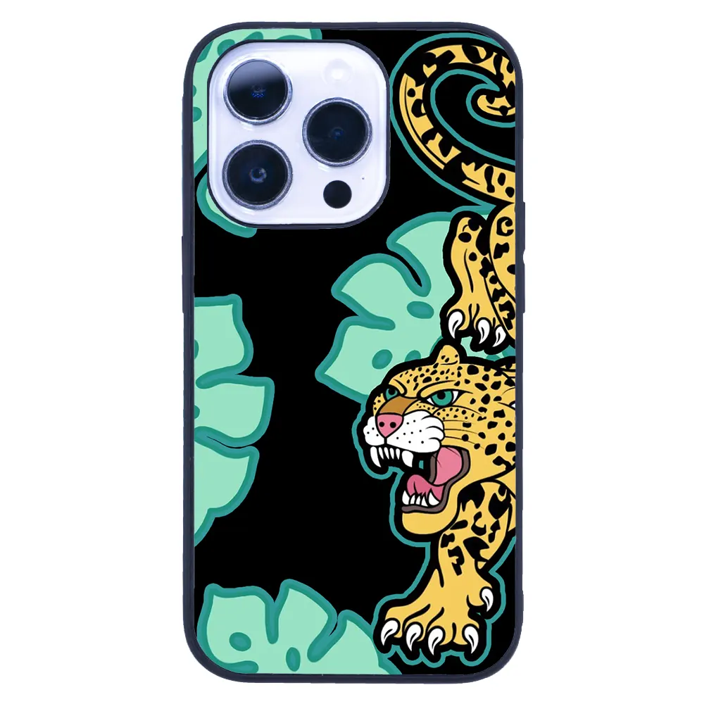 iPhone 14 Pro Max Tamperli Glossy Cam Kapak - Panter