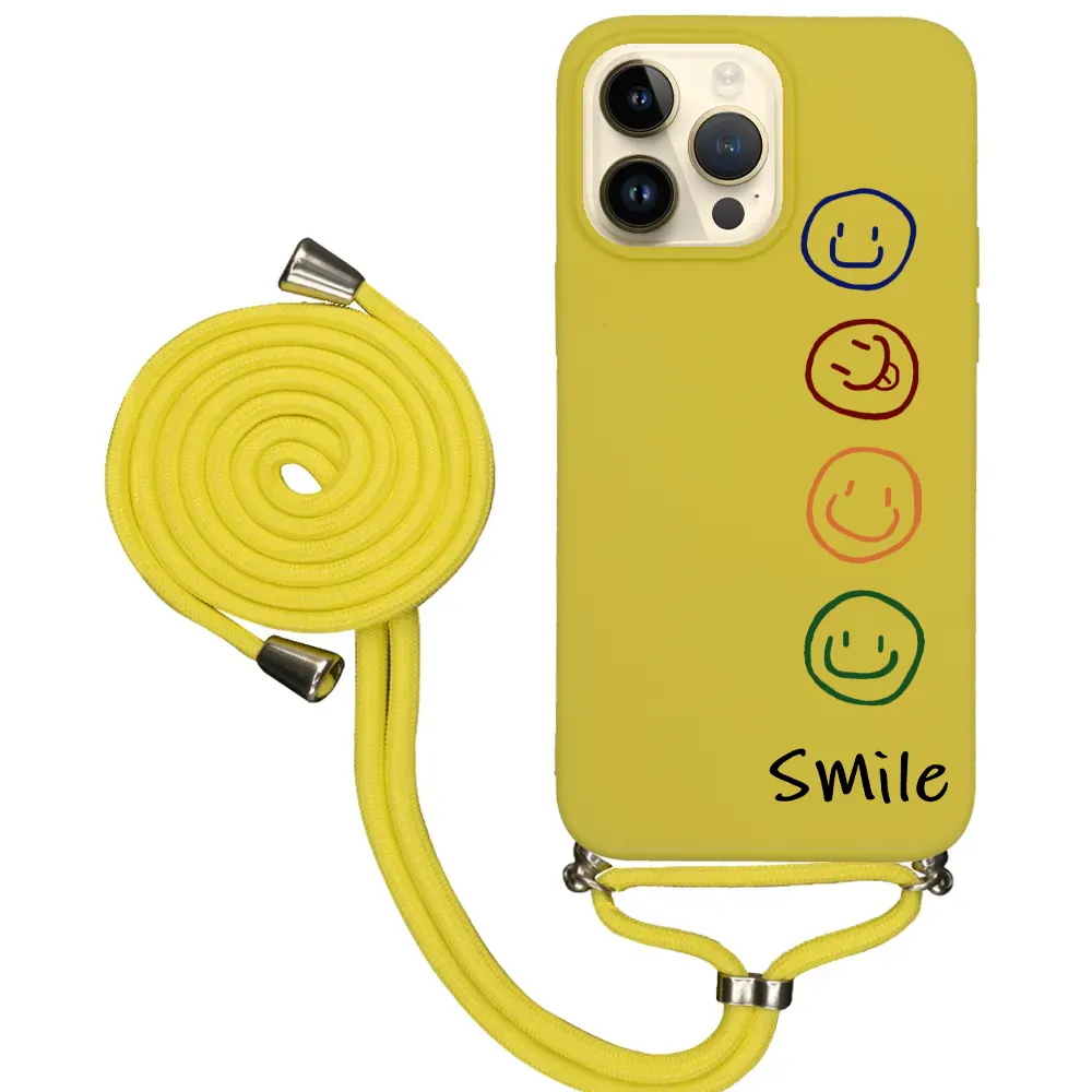 iPhone 14 Pro İpli Lansman Kılıf - Smile