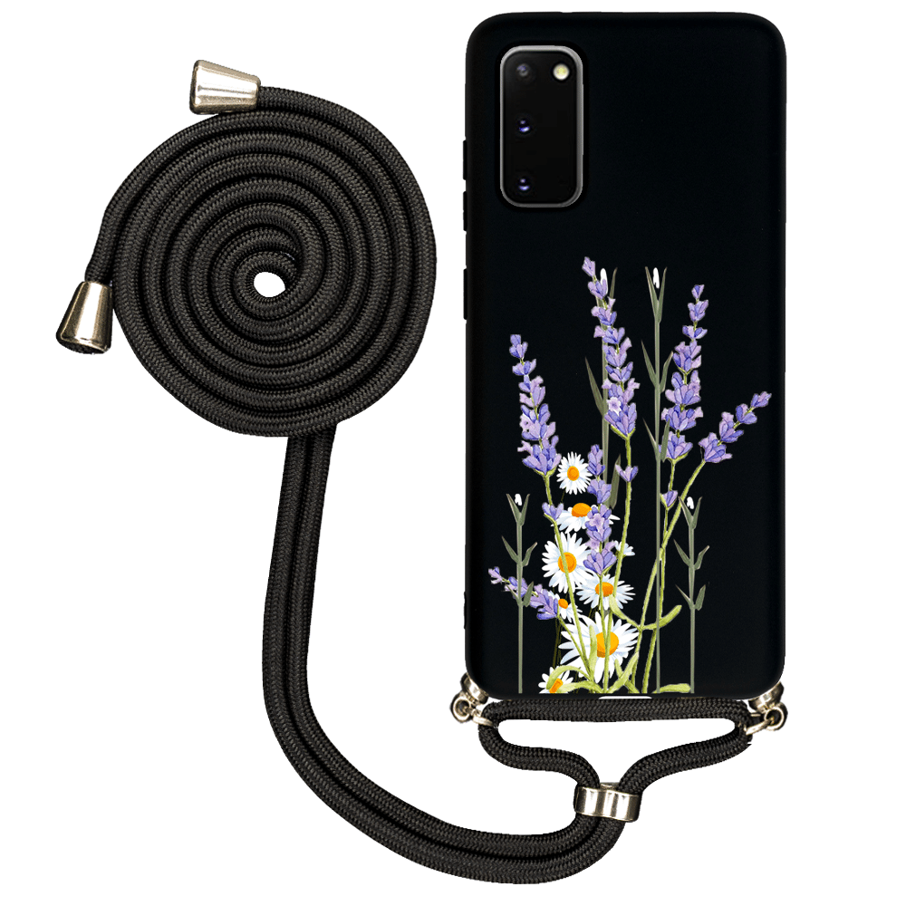 Samsung S20 Plus İpli Lansman Kılıf - Lavanta Mix