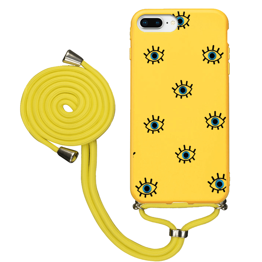 iPhone 7 Plus İpli Lansman Kılıf - Gözler