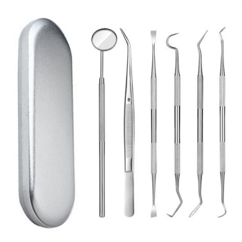 6 Parça Kutulu Ağız Bakımı Diş Bakım Seti Ağız Hijyen Takımı (4915) Go-53-vice/(1395)