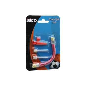 4 Pcs Pompa İğne - Hortum Seti Top - Bisiklet Lastik Şişirme (4915) Go-53-vice/(1395)