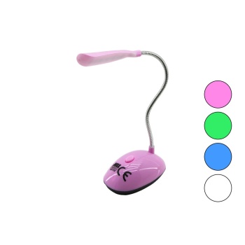 Mini   Pilli - Yaylı  Ledli Masa Lambası  3 X 1.5v Aaa Pil (4915) Go-53-vice/(1395)