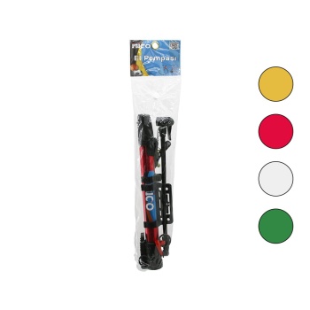 Mandallı Uç Mini El Pompası Bisiklet- Top Bisiklet Montaj Aparatlı 30cm Hortum - Top İğne - Uç (4915) Go-53-vice/(1395)