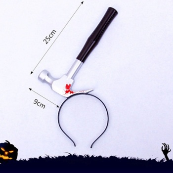 Kafaya Saplanmış Kahverengi Saplı Çekiç Şaka Tacı (4915) Go-53-vice/(1395)