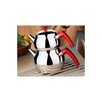 Mini 2lt Küçük Boy Küre Çelik Çaydanlık Seti (4915) Go-53-vice/(1395)