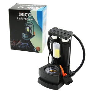 Saatli Dikey Model - İnce Pistonlu Ayak Pompası Oto-araç - Bisiklet-motor Lastik - Top - Şişme Havuz-yatak (4915) Go-53-vice/(1395)