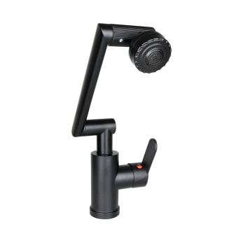 Siyah - 1080 Derece Dönebilen Çok Fonksiyonlu Musluk Batarya Ktx-3307 (4915) Go-53-vice/(1395)