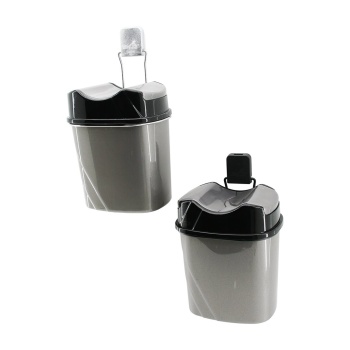 Metal Askılı Plastik Çöp Kovası Yapışkanlı Montaj (4915) Go-53-vice/(1395)
