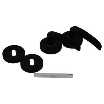 Çelikel Eriş-10 Amerikan Oda Kapı Kolu Siyah (4915) Go-53-vice/(1395)