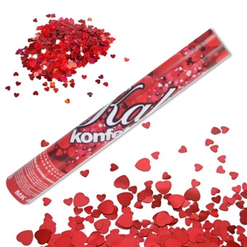 Konfeti Güllü Kalpli 30cm. (4915) Go-53-vice/(1395)