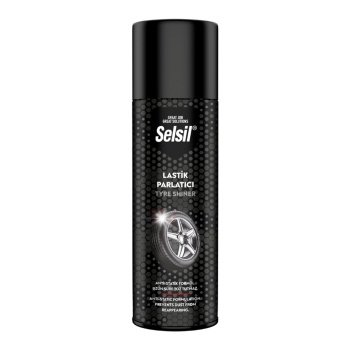 Selsil Oto - Araç Lastik Parlatıcı - Temizleyici Sprey 500ml (4915) Go-53-vice/(1395)