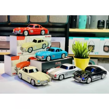 Ws-300sl Klasik Benz Model 10w Bluetooth Hoparlör Fm Radyo Usb (4915) Go-53-vice/(1395)