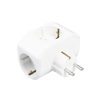 Beyaz Yonca Plus 3lü Topraklı Priz Fiş 03-zm (4915) Go-53-vice/(1395)