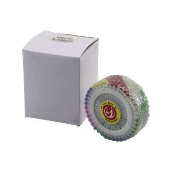 Yuvarlak Disk Standlı 1440 Adet Renkli Toplu Başörtü İğnesi (4915) Go-53-vice/(1395)