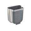 Gri Katlanabilir Mutfak Çöp Kovası 6lt (4915) Go-53-vice/(1395)