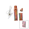 2ın1 Başlı - Simli - Ruj Model - Usb Şarjlı Yanak - Burun Tüy Alma Makinesi (4915) Go-53-vice/(1395)