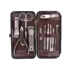 Tırnak Makası Tırnak Bakım Seti Deri Çantalı 12 Parça Set (4915) Go-53-vice/(1395)