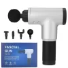 Fascial Gun Rh-320 6 Kademe Hız Ayarlı, 4 Parça Başlıklı, Usb Şarjlı, Masaj Tabanca Aleti (4915) Go-53-vice/(1395)
