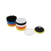 115 Mm  11pcs Polisaj Sünger Seti 8 Ad. 115mm Sünger- 1 Polisaj Ped -1 M14 Adaptör - 1 Cırtlı Disk Taban (4915) Go-53-vice/(1395)