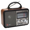 Orta Boy Retro, Nostaljik, Ahşap Tasarım Bluetooth Hoparlörlü, Şarjlı, Taşınabilir Fm/am Destekli Radyo Ns-8897 (4915) Go-53-vice/(1395)