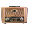 Retro, Nostaljik, Ahşap Tasarım Bluetooth Hoparlörlü, Şarjlı, Taşınabilir Otantik Tasarımlı Fm/am Destekli Radyo Ns8098 (4915) Go-53-vice/(1395)