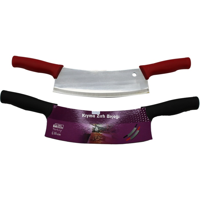 25lik Çift Saplı Kıyma Zırh Bıçak Satır Plastik Saplı (4915) Go-53-vice/(1395)